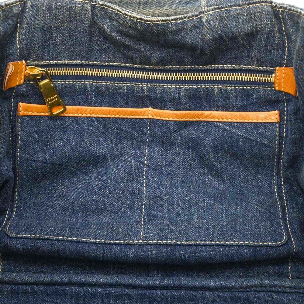 PRADA Blue Shoulder Bag - Picture 10 of 16